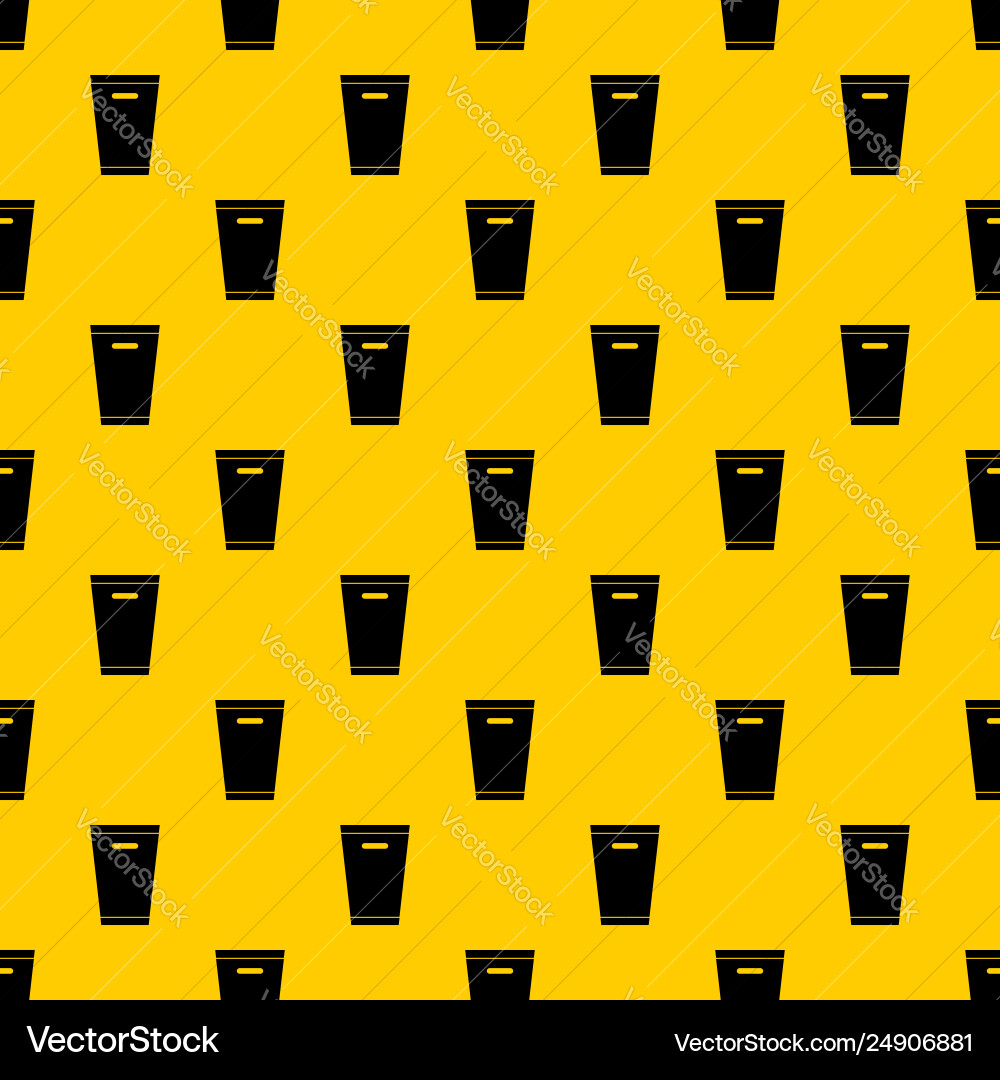 Trash can pattern Trash can pattern vector image
