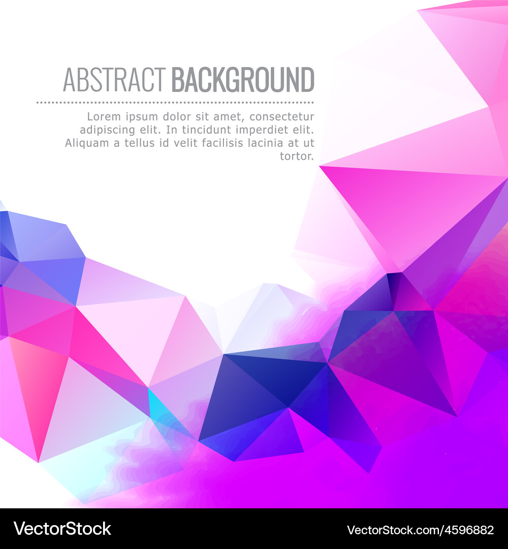 Abstract colorful design background Vector Image