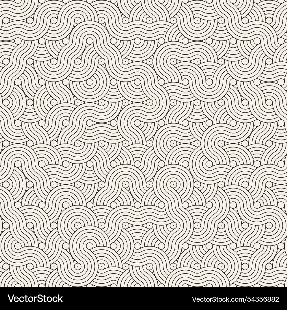 Seamless pattern repeating geometric elements Seamless pattern repeating geometric elements vector image