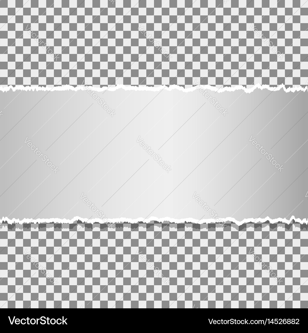 Torn paper background with space for text vector image