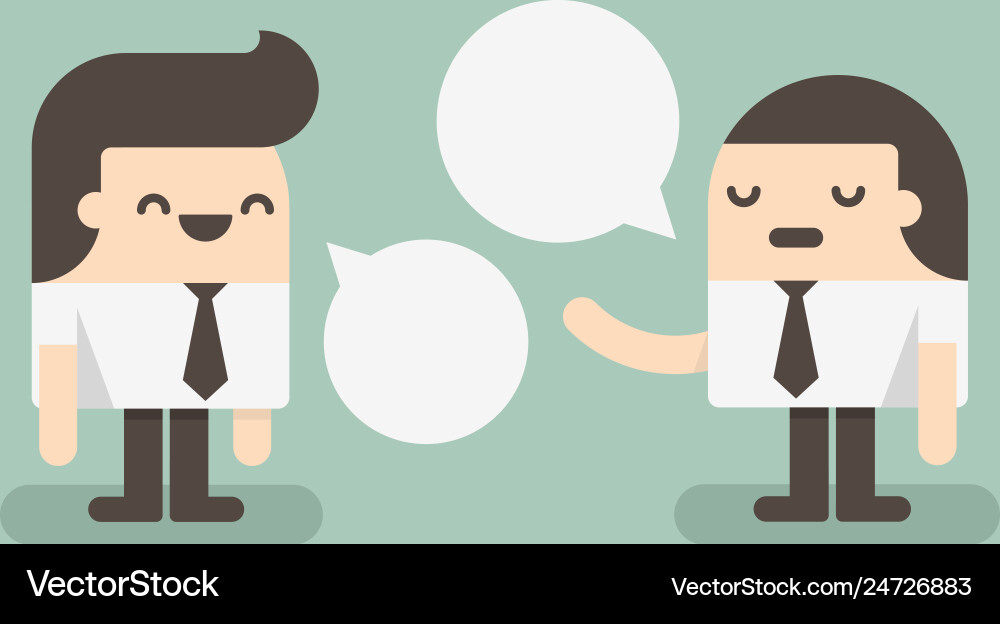 Talking Talking vector image