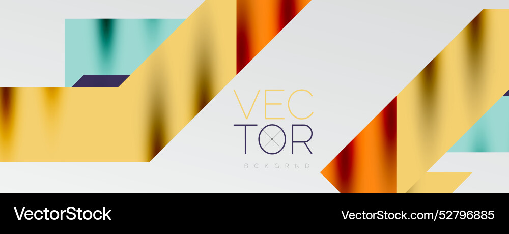 Dynamic lines and triangles Vector Image