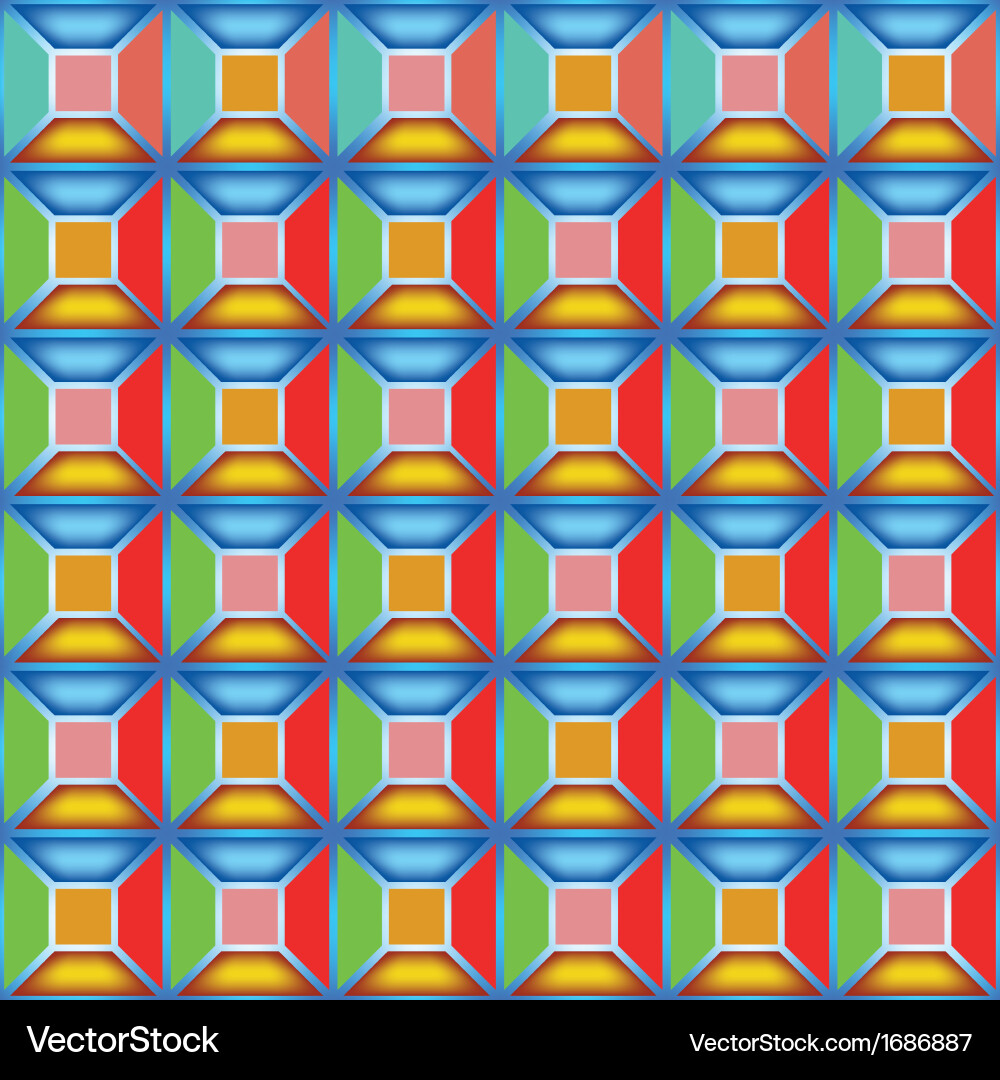 Geometric Shape Pattern vector image