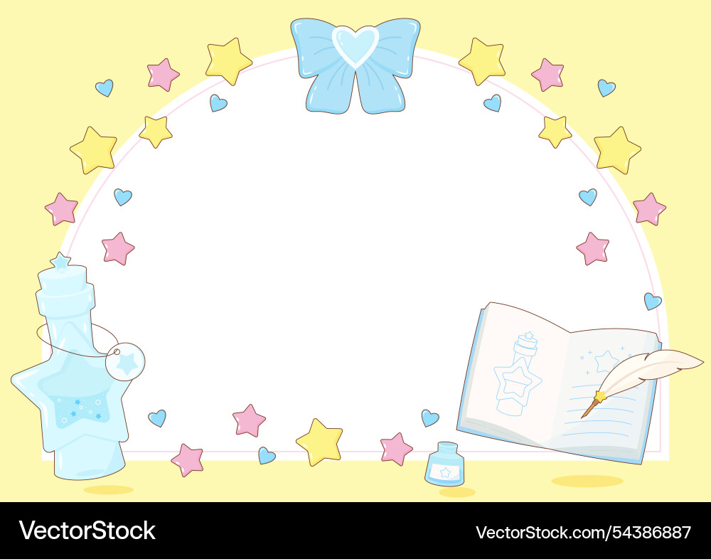 Yellow elixir potion class frame 2 Yellow elixir potion class frame 2 Vector Image