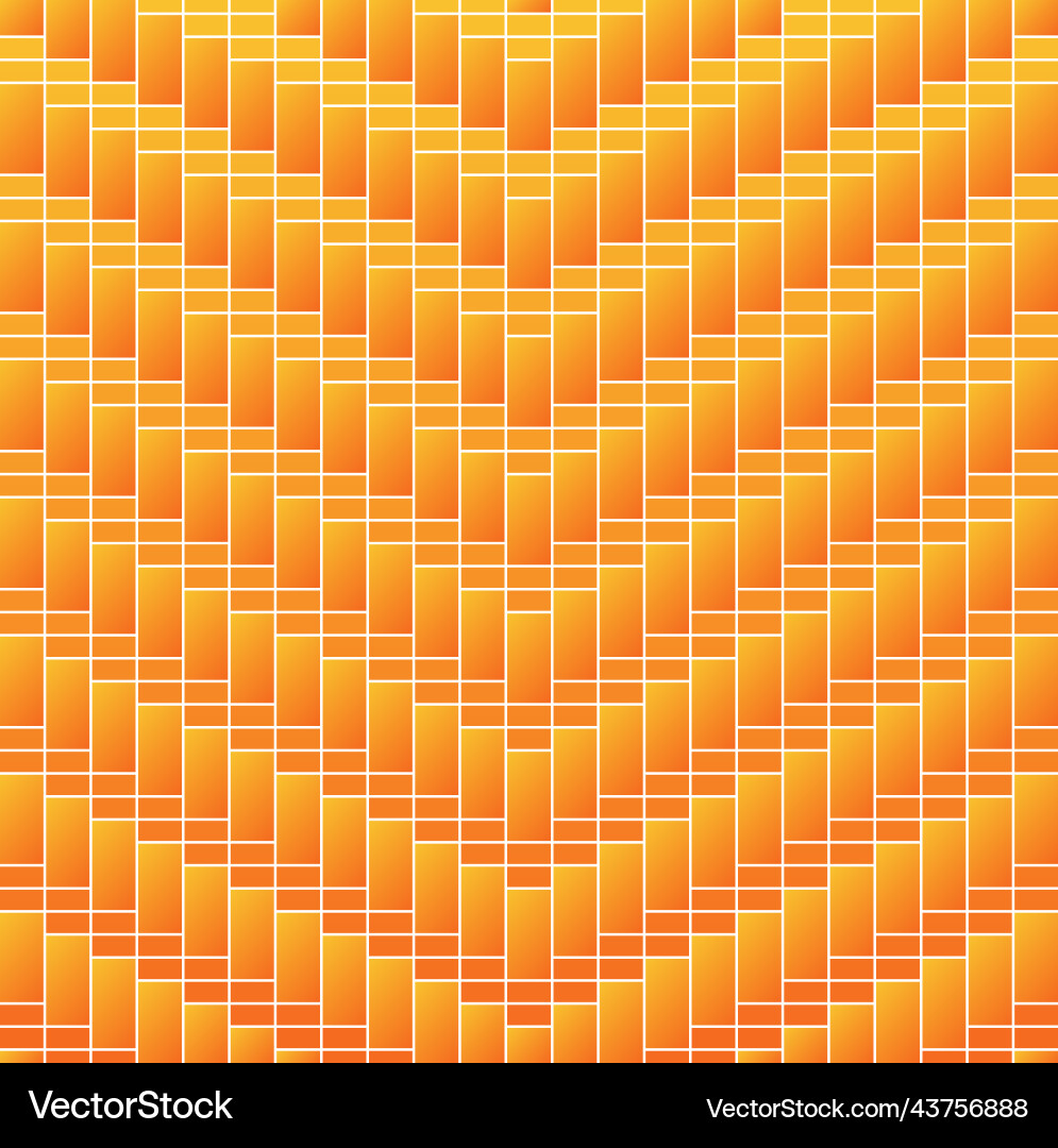 Colorful abstract pattern from rectangle shape vector image