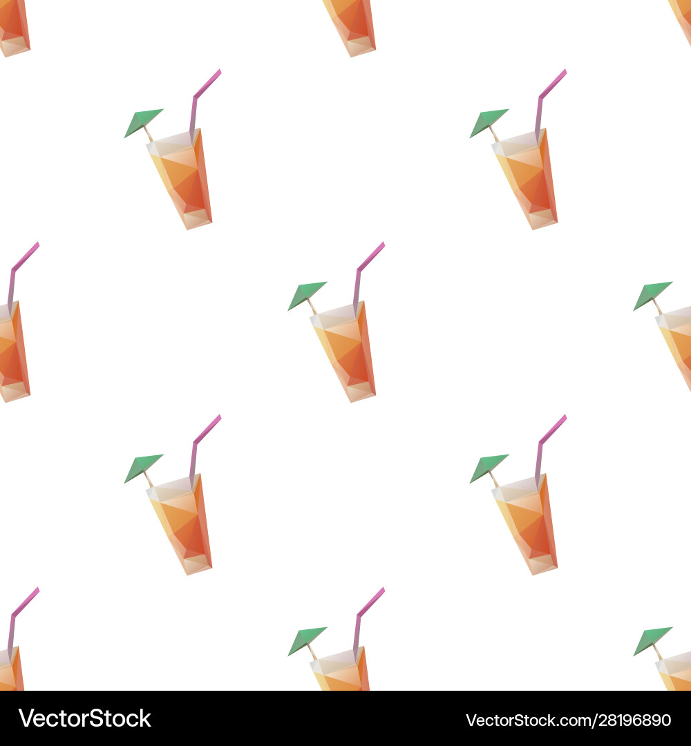 Cocktail triangle pattern backgrounds Cocktail triangle pattern backgrounds vector image