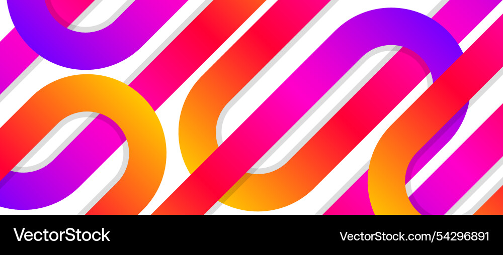 Abstract colorful geometric background design Vector Image