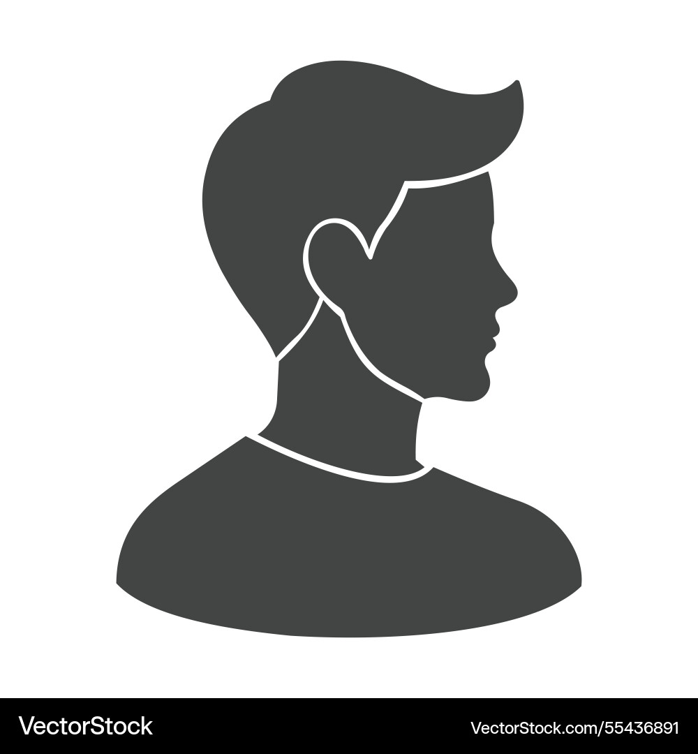 Avatar icon creator default perso Avatar icon creator default perso Vector Image