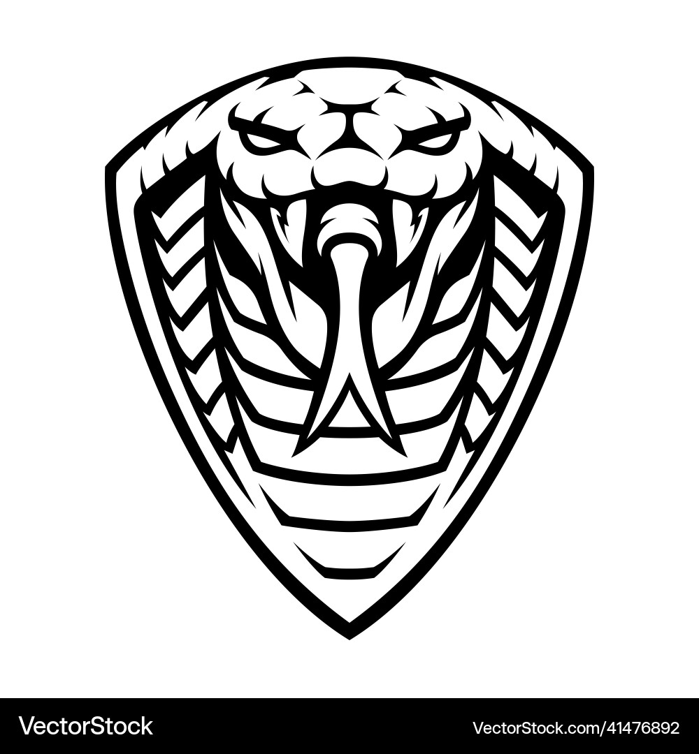 Cobra sports logo Royalty Free Vector Image - VectorStock