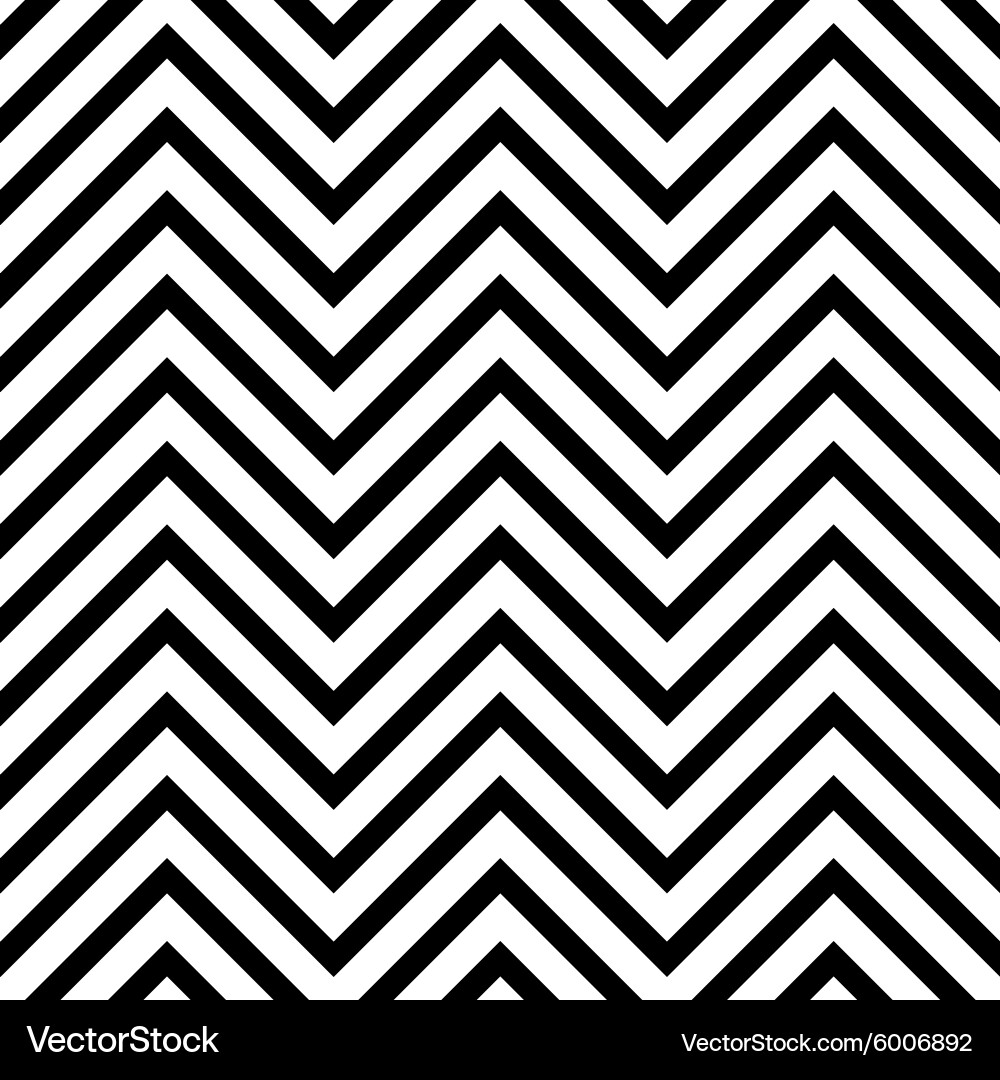 Pattern in zigzag vector image