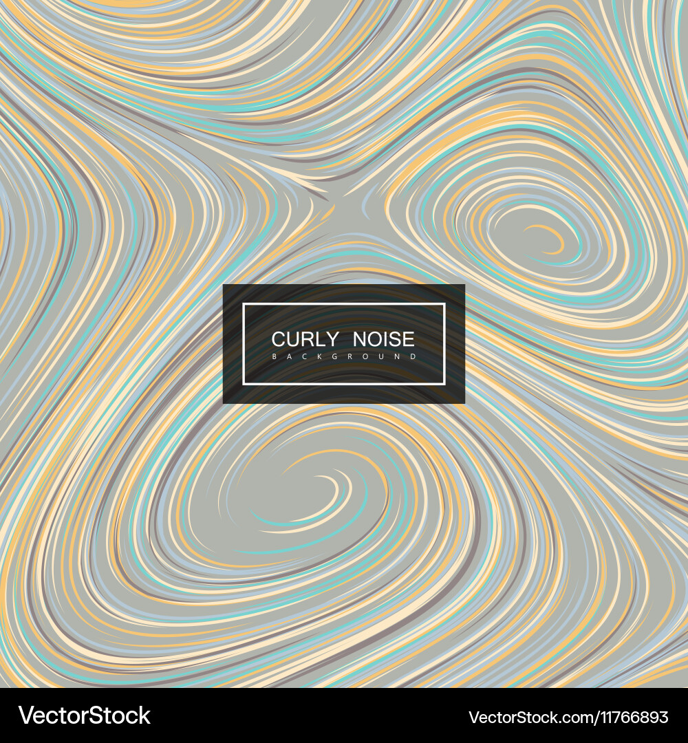 Abstract Curl Background vector image