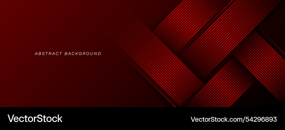 Diagonal Red Abstract Lines vector image
