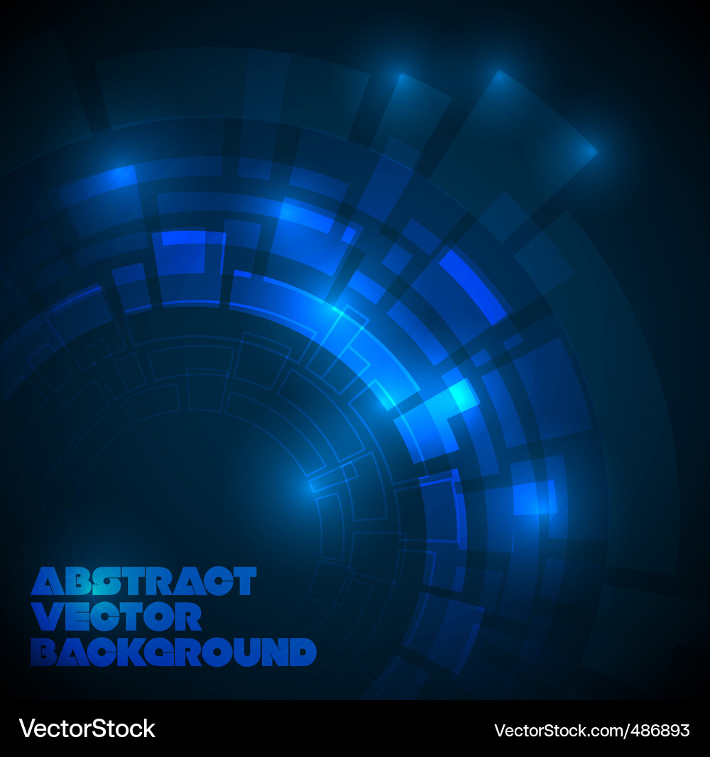 Modern Tech Background Vector Image