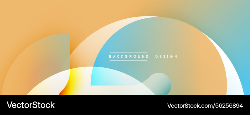 Abstract design features overlapping curved Abstract design features overlapping curved Vector Image