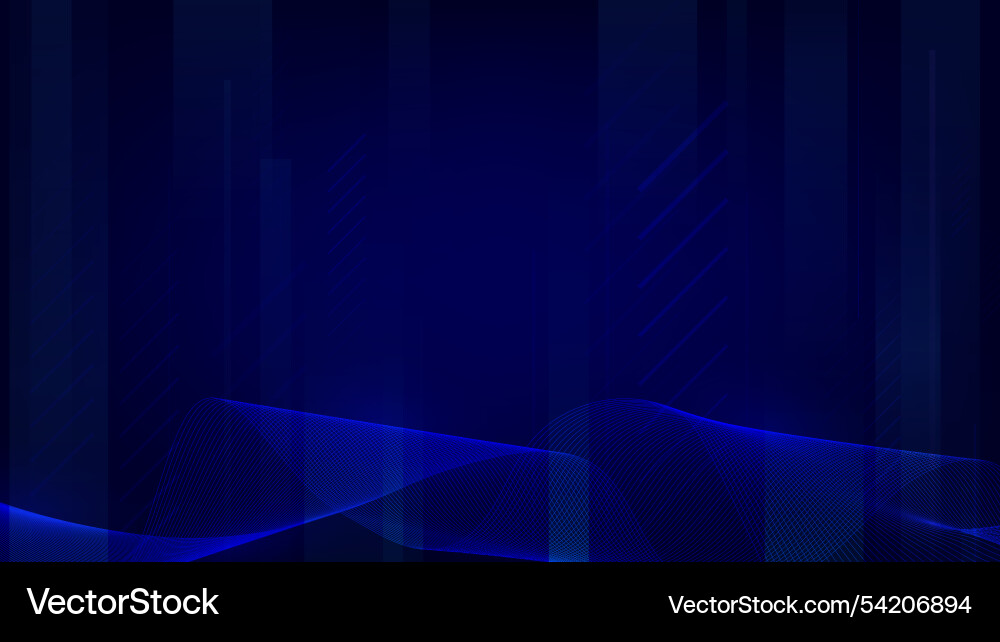 Abstract line technology background hi-tech Vector Image