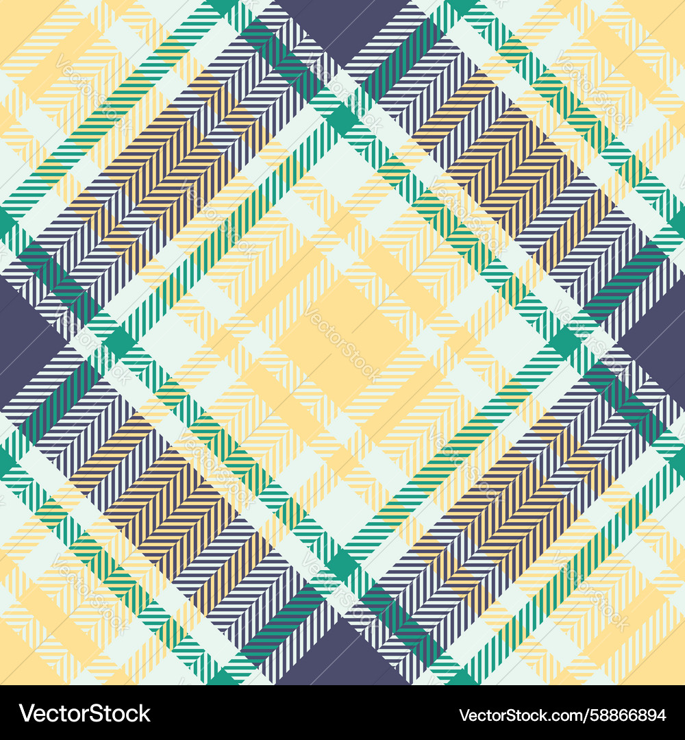 Colorful plaid pattern with intersecting diagonal Colorful plaid pattern with intersecting diagonal Vector Image