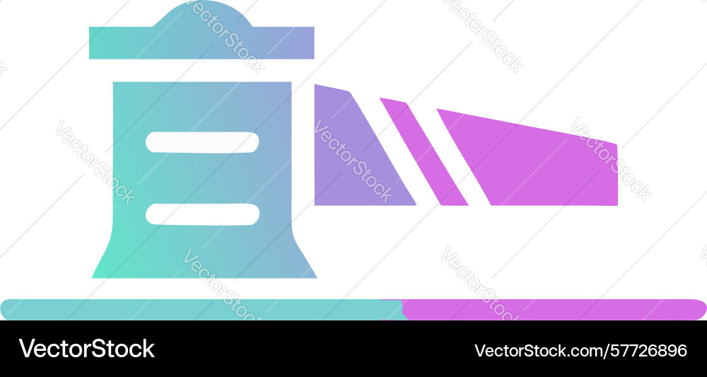 Abstract urban building with lighthouse element Vector Image