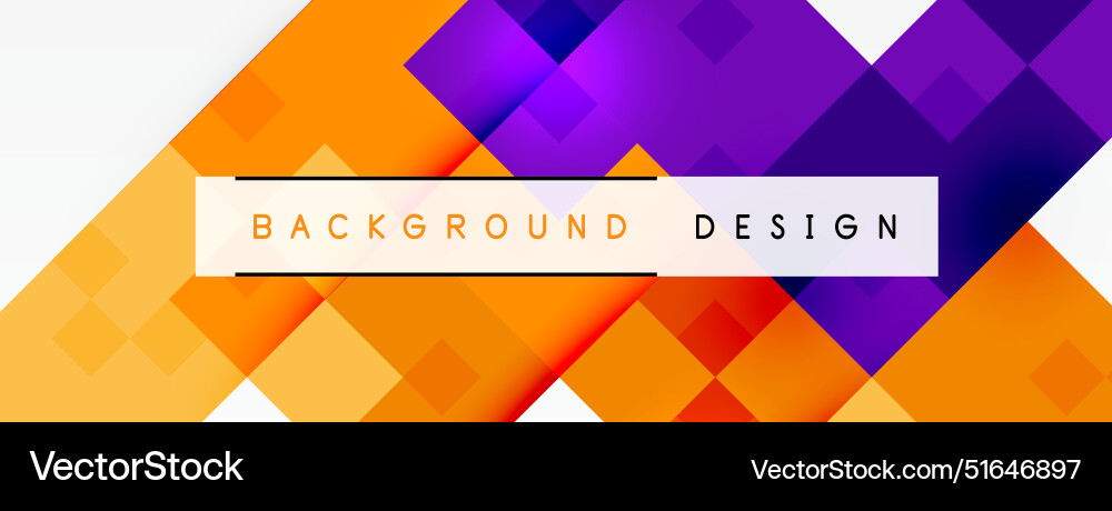 Dynamic colorful squares background Dynamic colorful squares background Vector Image