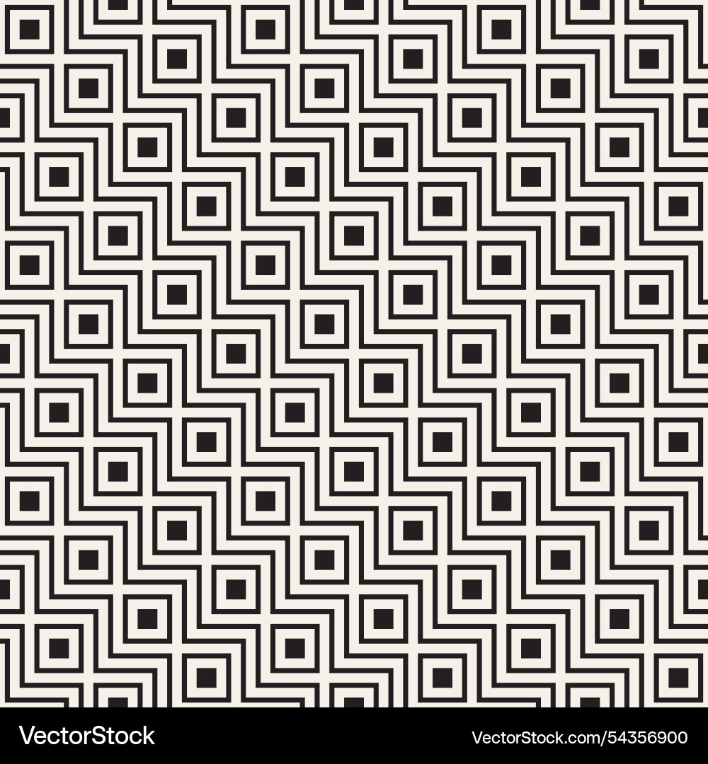 Seamless pattern repeating geometric elements Seamless pattern repeating geometric elements vector image