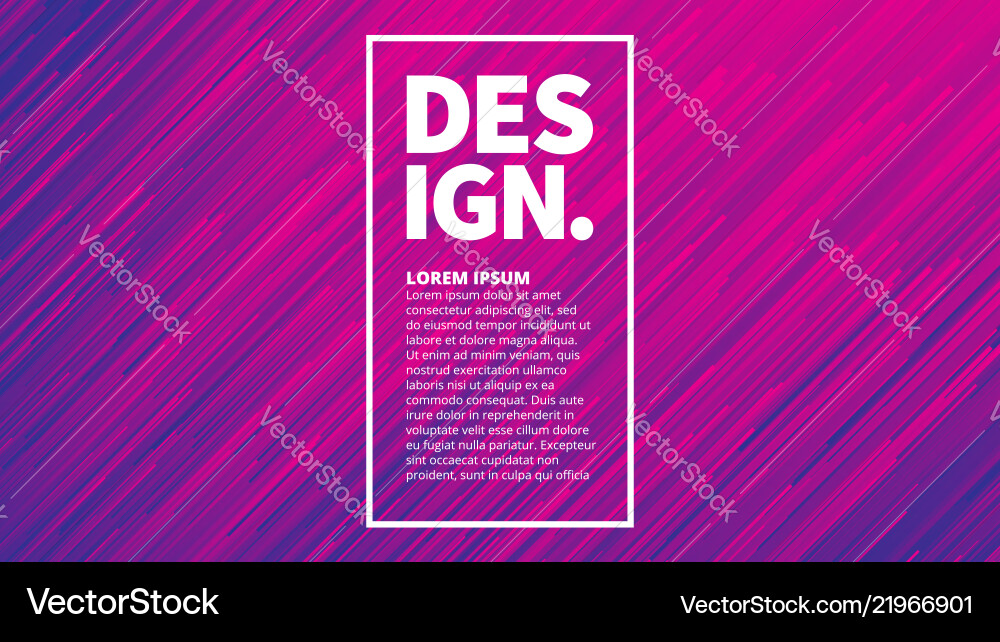 Abstract Flow Lines Background vector image
