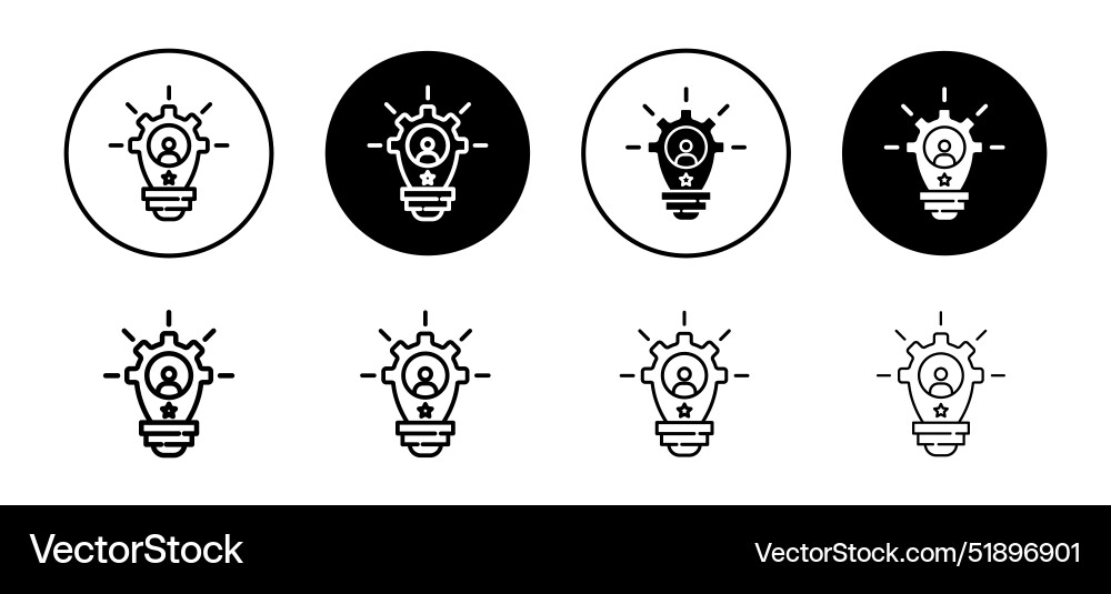Expertise and proficiency icon displaying unique Vector Image