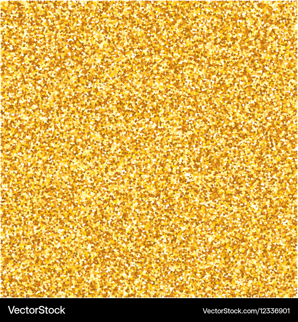 Gold Glitter Texture vector image