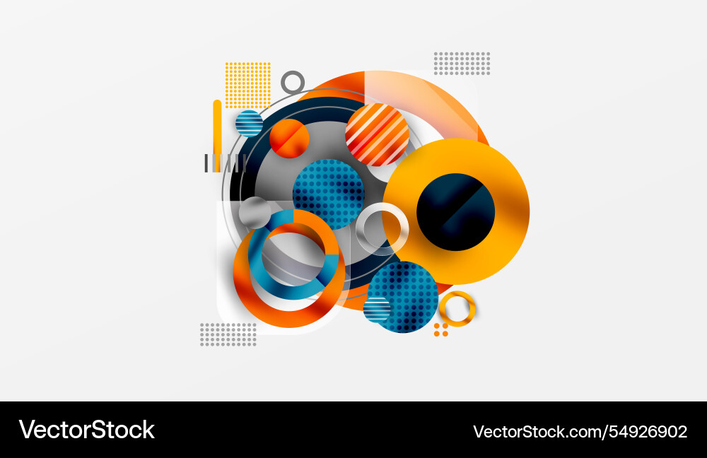 Abstract geometric background with overlapping Abstract geometric background with overlapping vector image