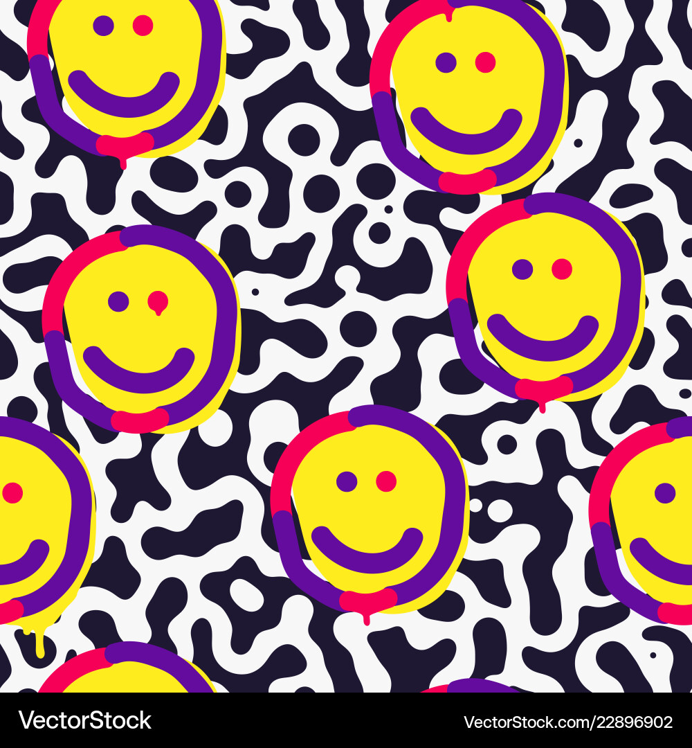 Seamless patterns trendy endless unique Seamless patterns trendy endless unique vector image