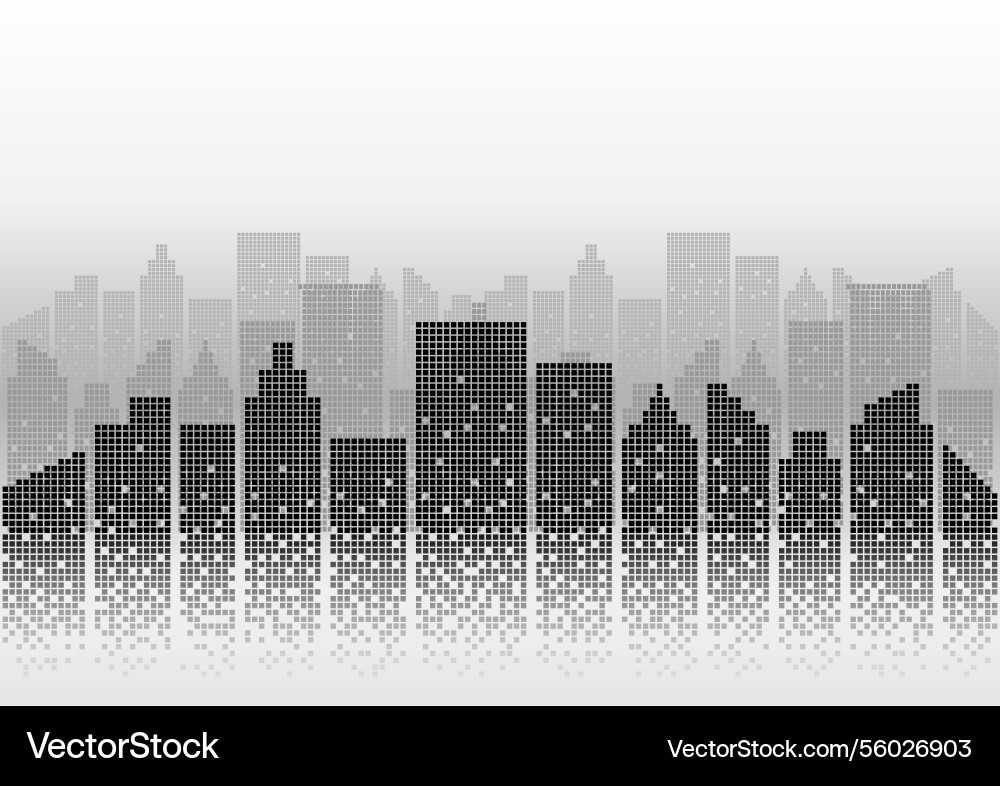 Building background skyscraper Vector Image