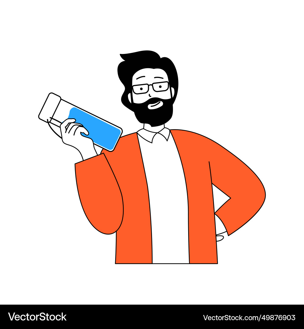 Fitness concept with cartoon people in flat design Fitness concept with cartoon people in flat design vector image