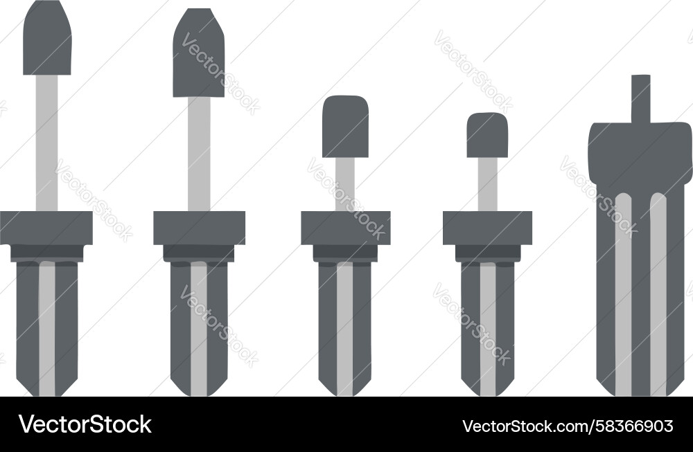 Precision Screwdriver Set & Tools Vector Image