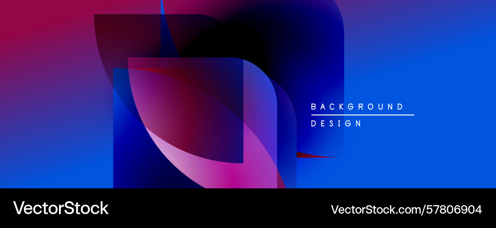 Abstract gradient background overlapping shapes Abstract gradient background overlapping shapes Vector Image