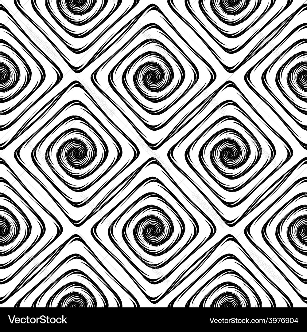 Design seamless monochrome labyrinth pattern Vector Image