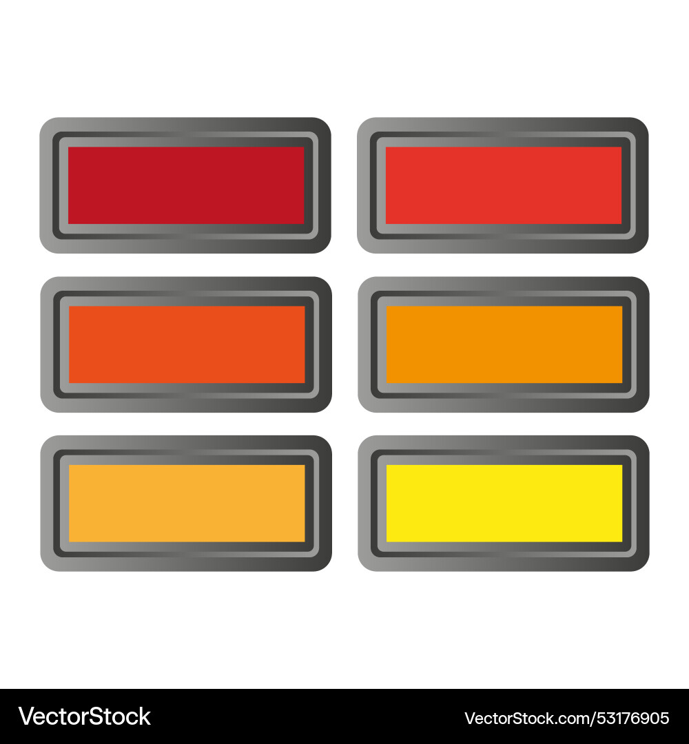 Rectangular multicolored buttons stock image Rectangular multicolored buttons stock image vector image