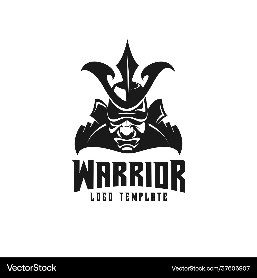Abstrakte japan samurai warrior mit schwarz maskiert Abstrakte japan samurai warrior mit schwarz maskiert vektorbild