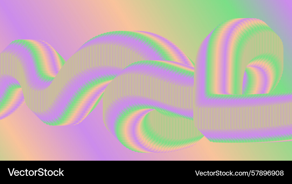 Blend 3d flowing gradient colorful background Blend 3d flowing gradient colorful background Vector Image