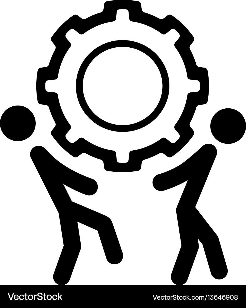 Technical support icon flat design Vector Image