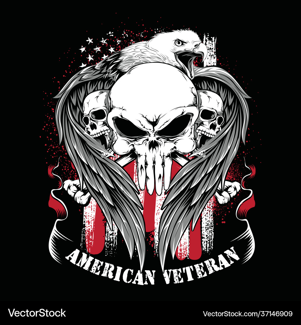 American veteran Royalty Free Vector Image - VectorStock