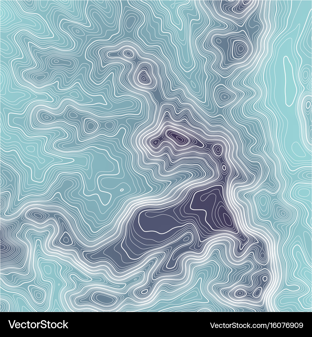 Topographic map background with space for copy vector image
