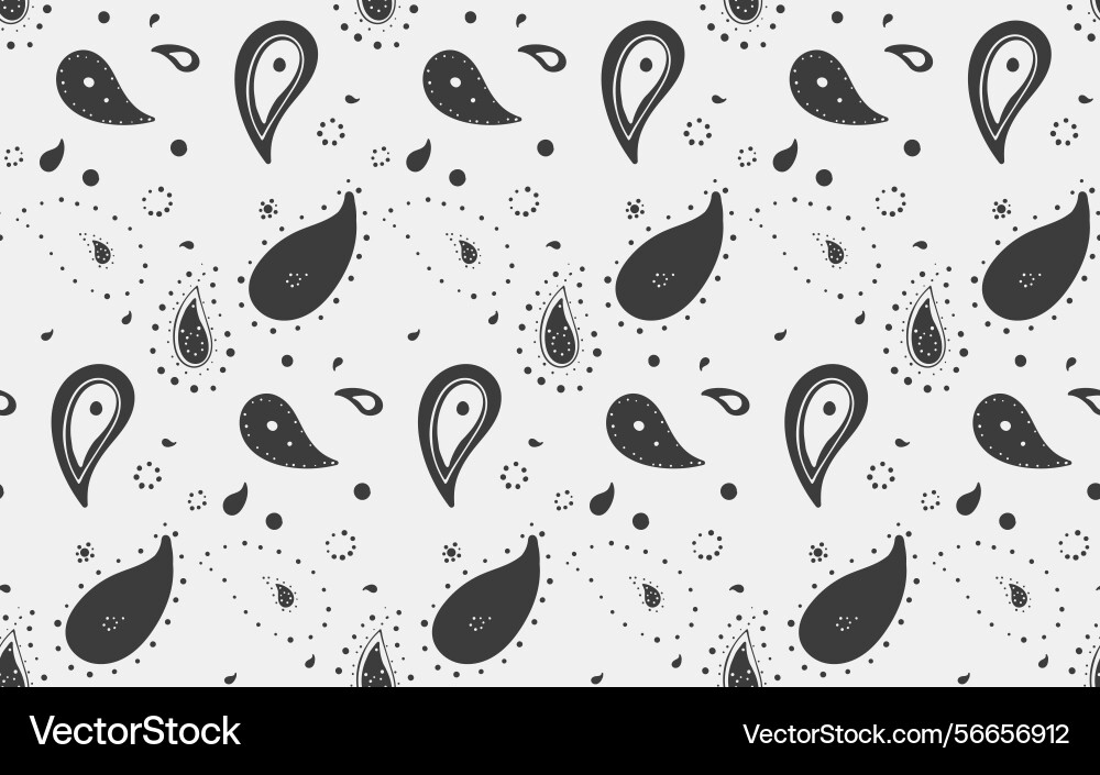 Exotic horizontal as repetition image curve Vector Image