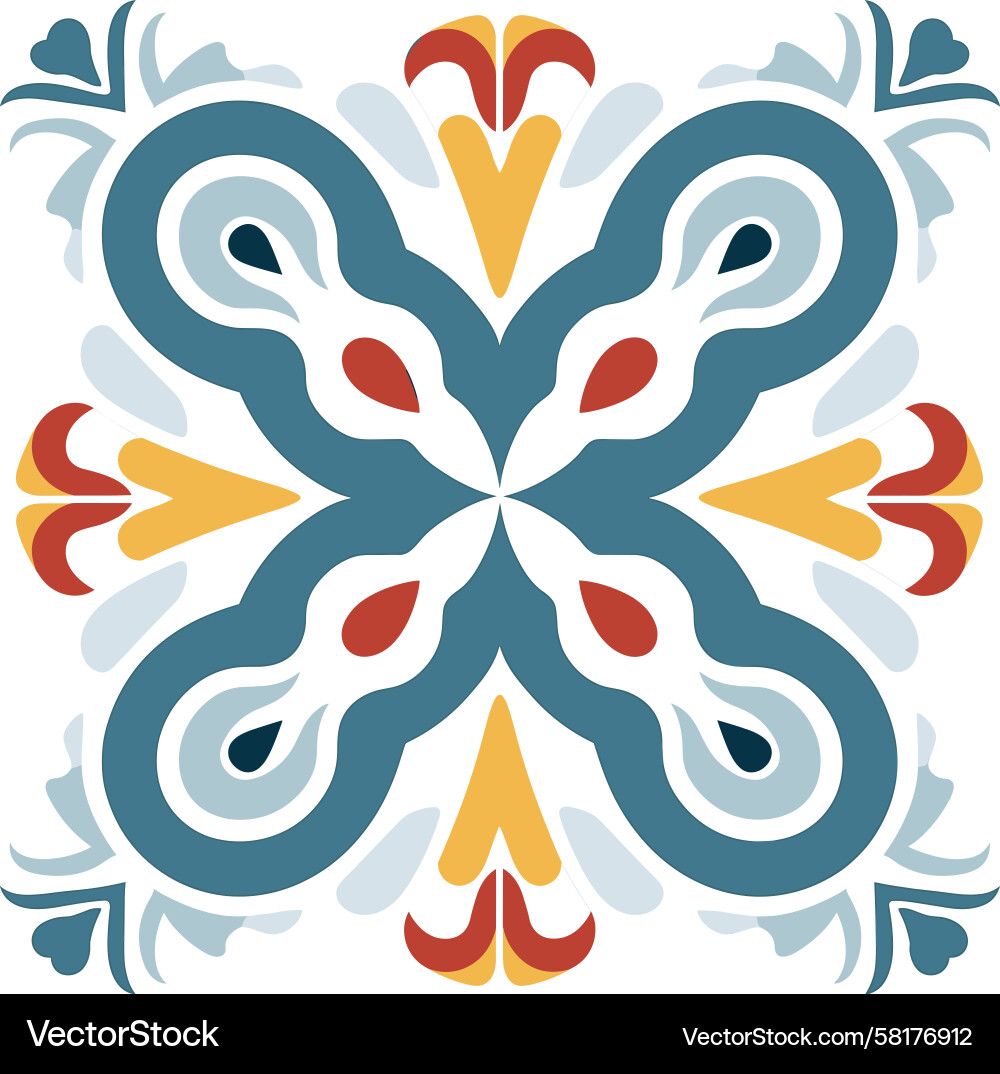 Intricate Swirls Pattern Vector Image