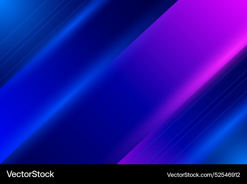 Modern dynamic line gradient background with blue Vector Image