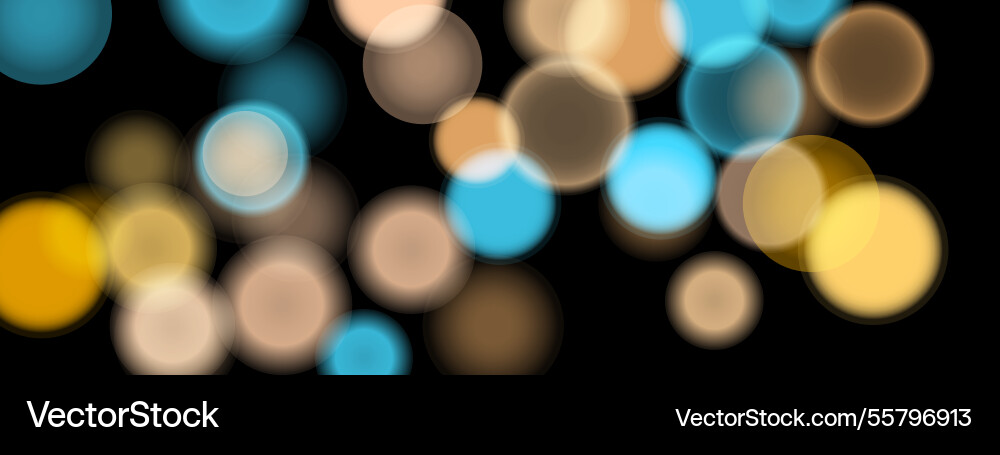 Abstract color shining bokeh isolated Abstract color shining bokeh isolated Vector Image