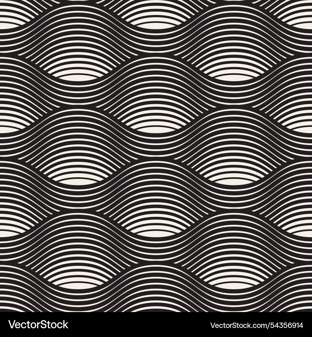 Seamless pattern repeating geometric elements Vector Image