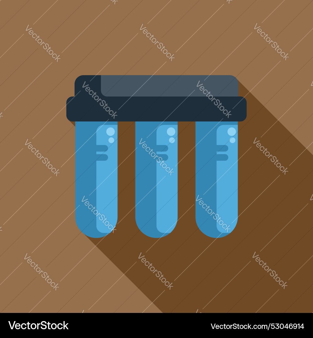 Wasserfilteranlage zur Trinkwasserreinigung Wasserfilteranlage zur Trinkwasserreinigung vektorbild