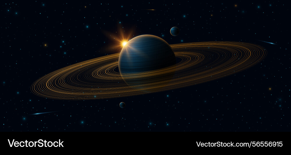 Abstract universe background solar system concept Abstract universe background solar system concept Vector Image