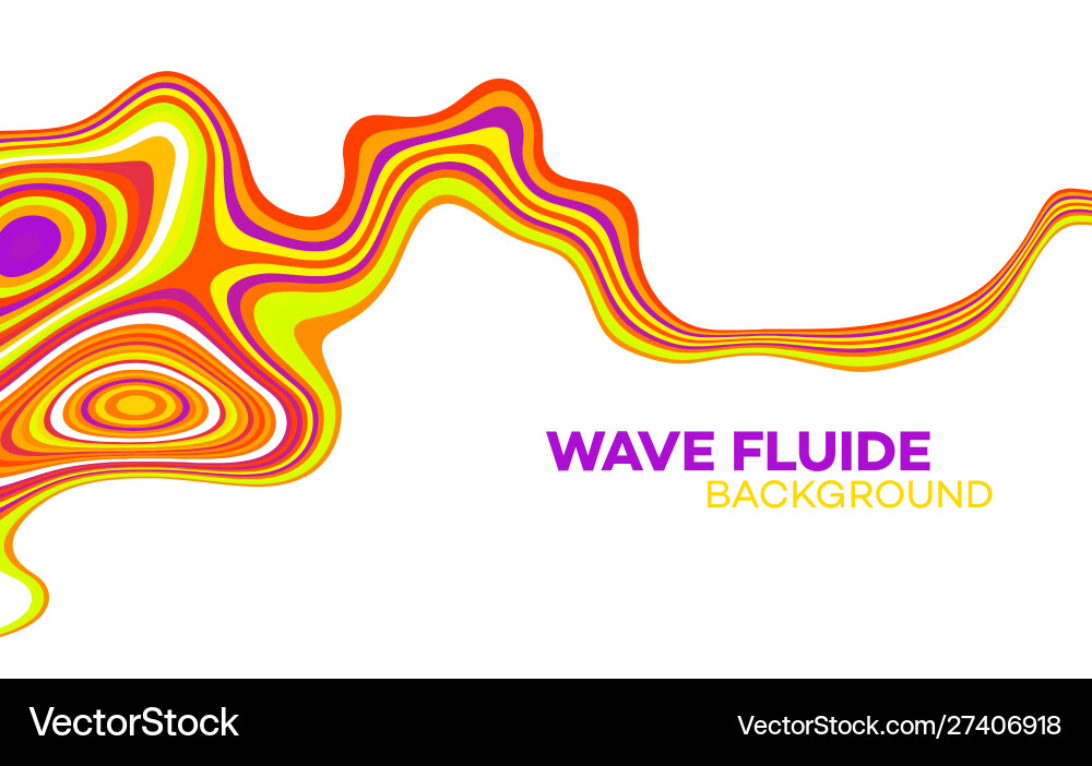 80s Wave Retro Pattern Background vector image