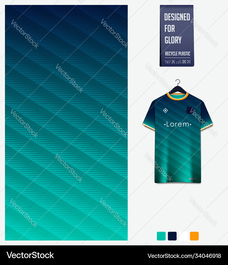 Abstract Blue Gradient Stripe Pattern Vector Image