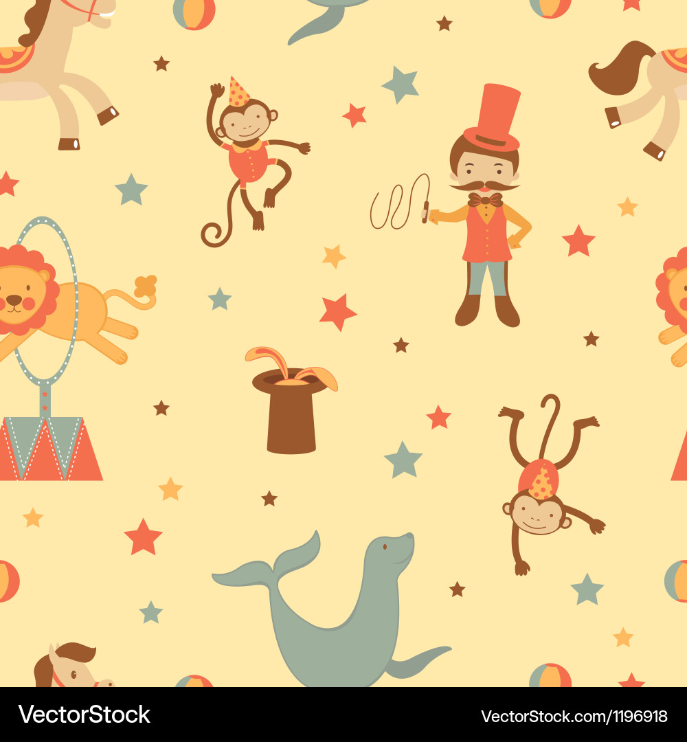 Circus background Royalty Free Vector Image - VectorStock