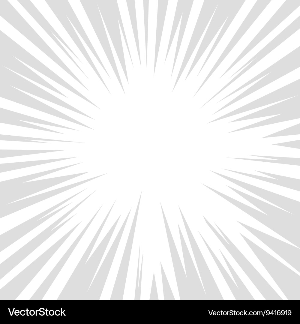 Dynamic Radial Speed Lines Background vector image